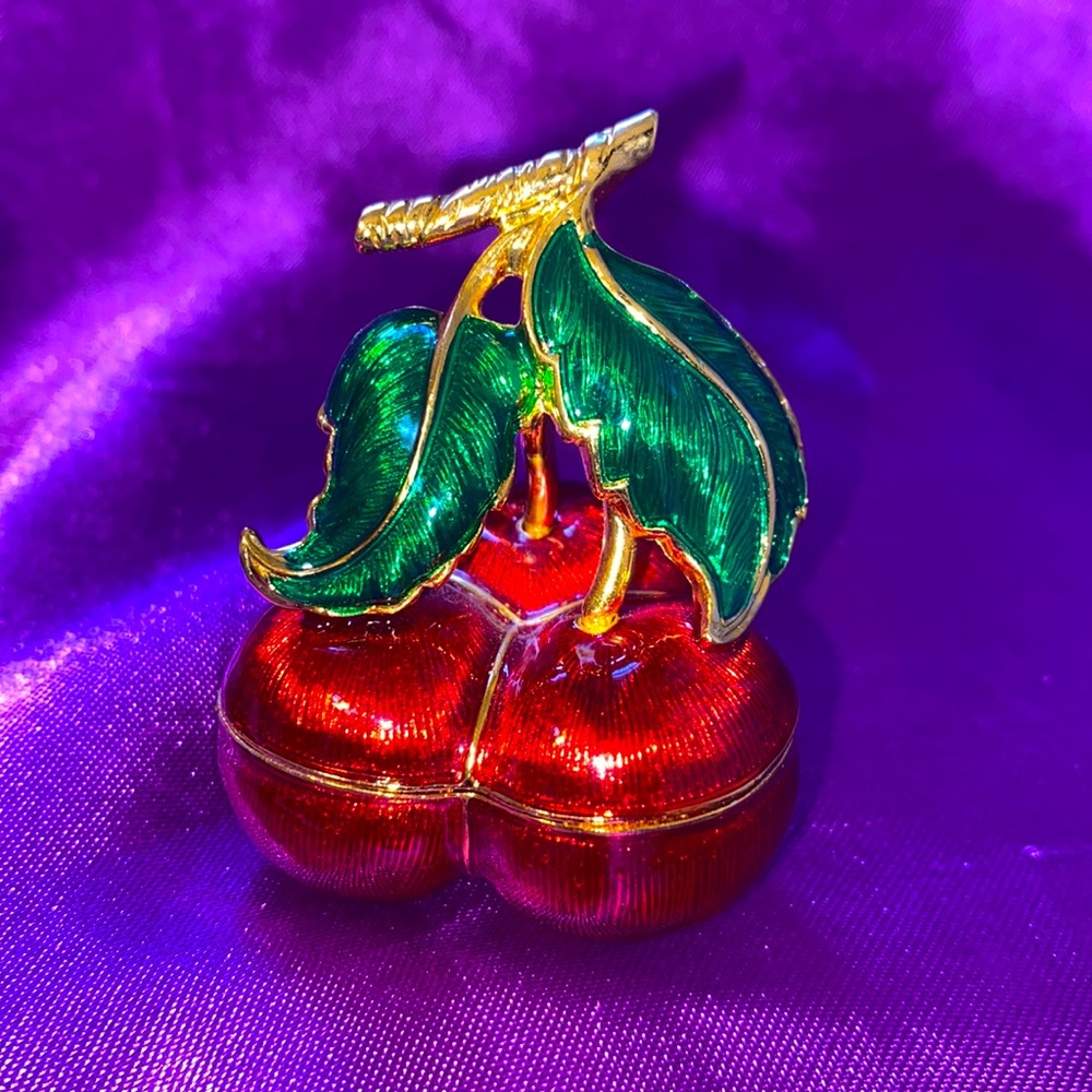 Berebi Cherry Trinket Box